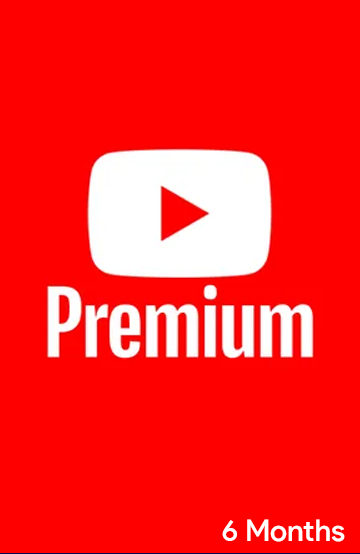 YouTube Premium | 6 Months